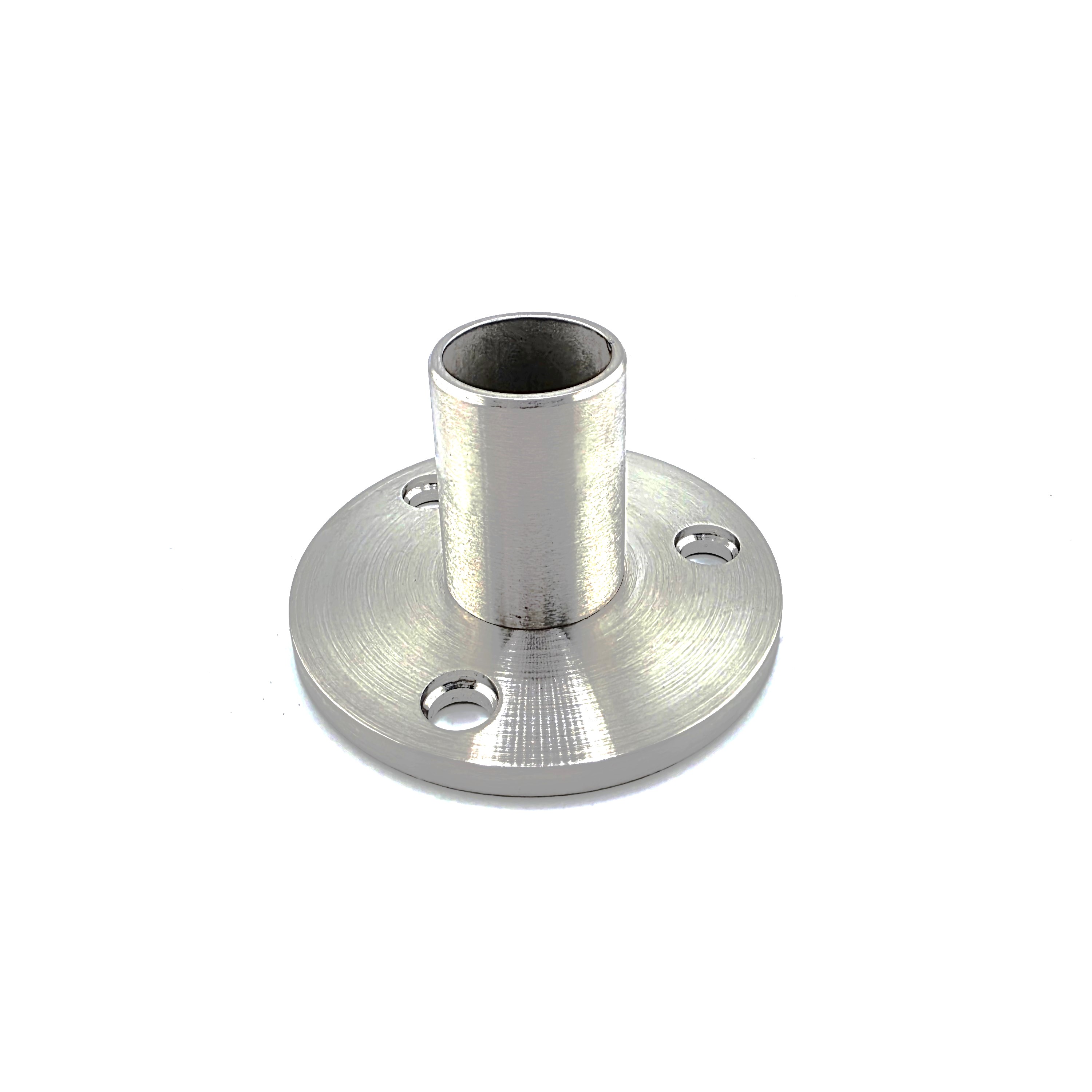 Bodenplatte Ø  80x6 für Ø 33,7